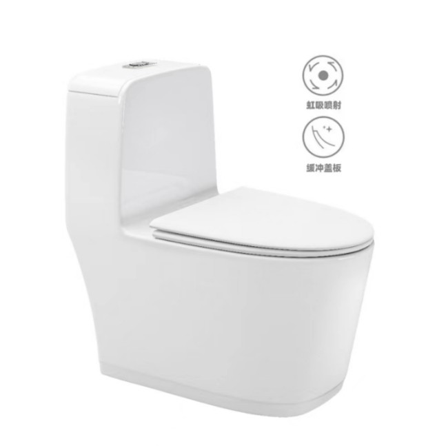Whirlpool Siphon Water-Saving Toilet